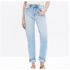 Madewell High Rise The Perfect Summer Light Wash Jeans Sz 25